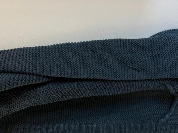 Express | Black Knit Open Front Cardigan - Picture 4 of 5